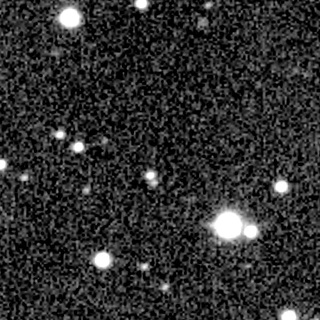 Exposure 2, r filter, 11:10:58 UTC; marker-free star field