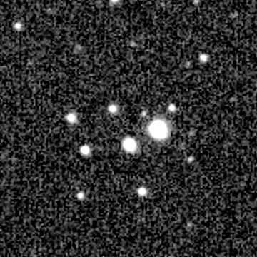 Star field recorded on 2022-10-27
