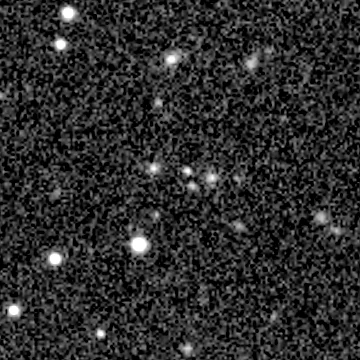 Star field recorded on 2021-11-03