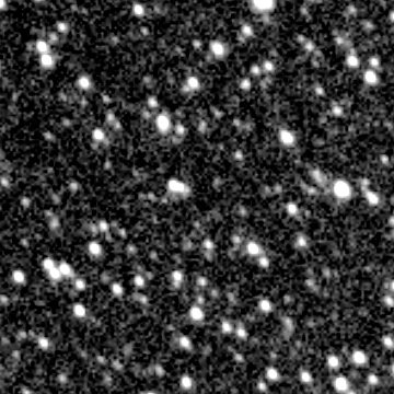 Exposure 5, r filter, 02:26:13 UTC; marker-free star field