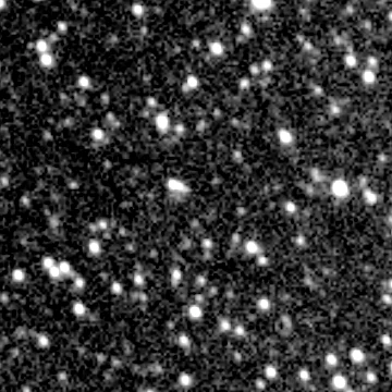 Exposure 4, r filter, 02:19:28 UTC; marker-free star field