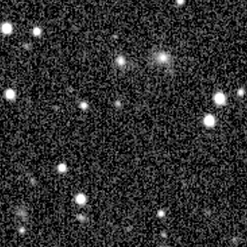 Star field recorded on 2022-11-20