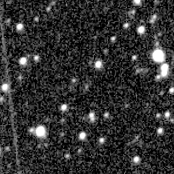 Star field recorded on 2025-04-07