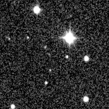 Star field recorded on 2019-04-25