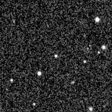 Star field recorded on 2021-10-30