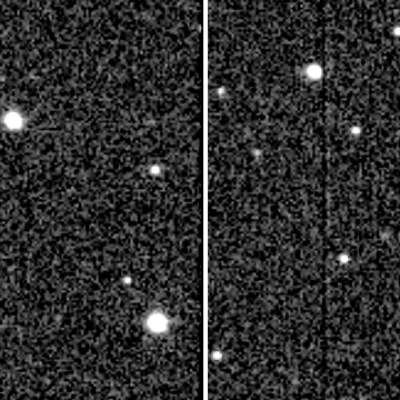 Star field recorded on 2021-08-28
