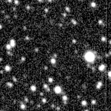 Star field recorded on 2025-10-19