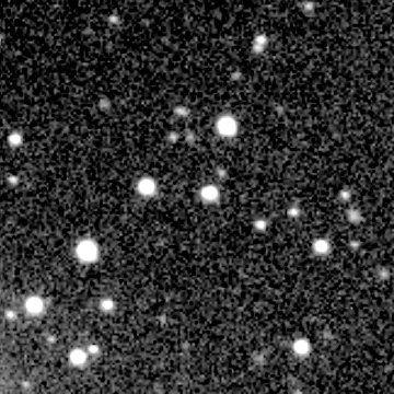 Exposure 3, r filter, 07:32:20 UTC; marker-free star field