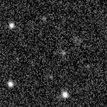 Star field recorded on 2021-11-25