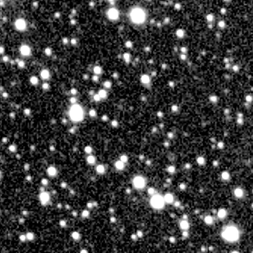 Star field recorded on 2025-07-26