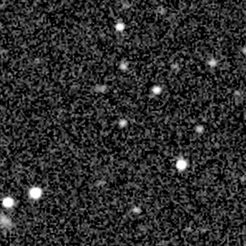 Star field recorded on 2018-11-02