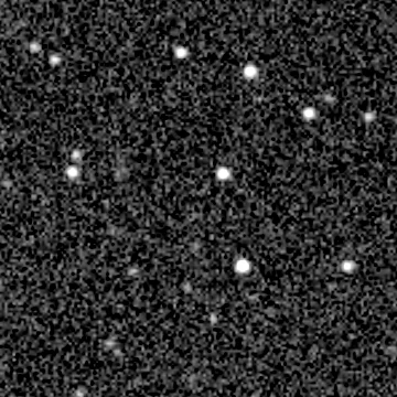 Exposure 2, g filter, 10:34:34 UTC; marker-free star field