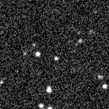 Exposure 3, g filter, 12:39:00 UTC; marker-free star field