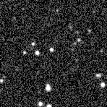 Exposure 2, r filter, 11:37:30 UTC; marker-free star field