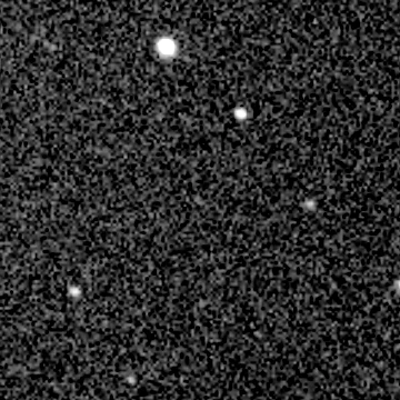 Star field recorded on 2018-12-15