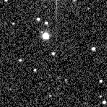 Star field recorded on 2020-07-18