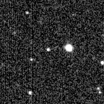 Star field recorded on 2021-08-09