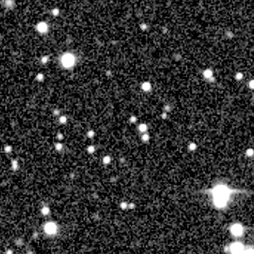 Star field recorded on 2018-09-16
