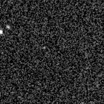 Exposure 2, g filter, 10:41:56 UTC; marker-free star field