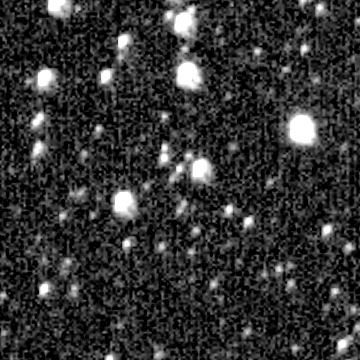 Star field recorded on 2025-09-14