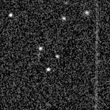 Star field recorded on 2021-07-05