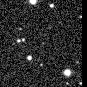 Star field recorded on 2018-09-25
