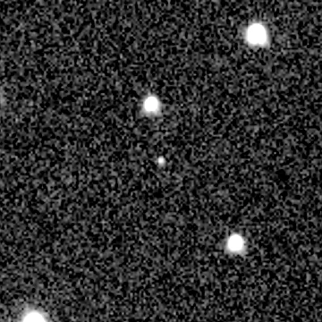 Star field recorded on 2018-12-09