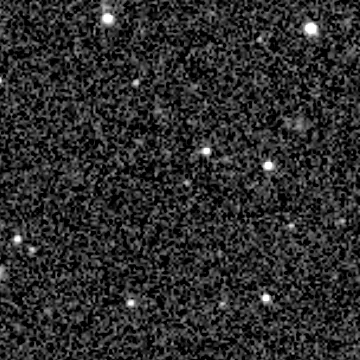 Star field recorded on 2018-11-21
