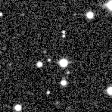 Exposure 2, r filter, 12:04:40 UTC; marker-free star field