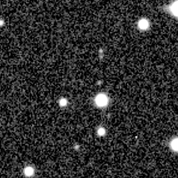 Star field recorded on 2018-11-01