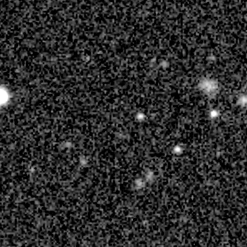 Star field recorded on 2021-11-11