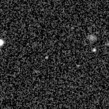 Exposure 2, g filter, 05:05:03 UTC; marker-free star field