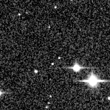 Exposure 2, r filter, 03:37:03 UTC; marker-free star field
