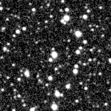 Star field recorded on 2025-08-31