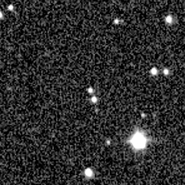 Star field recorded on 2020-07-12