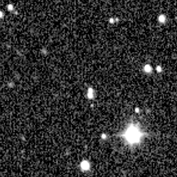 Exposure 2, r filter, 05:03:59 UTC; marker-free star field