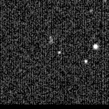 Star field recorded on 2023-10-21