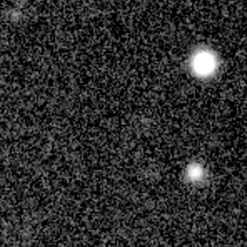 Star field recorded on 2019-12-20