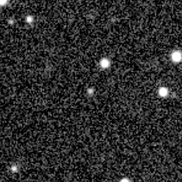 Star field recorded on 2018-11-25