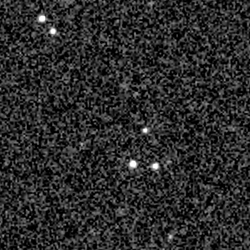 Star field recorded on 2019-04-18