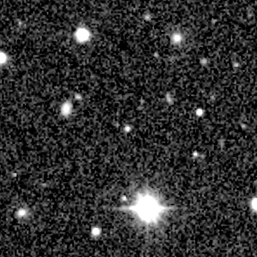 Exposure 2, r filter, 04:30:12 UTC; marker-free star field