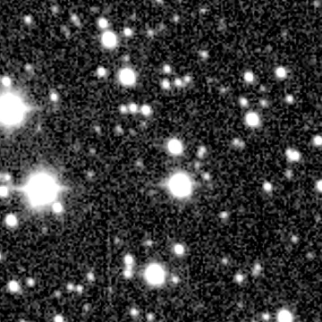Star field recorded on 2025-10-17