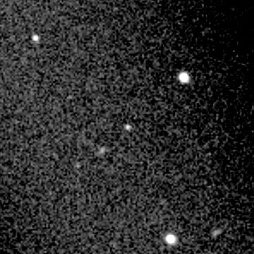 Exposure 2, r filter, 07:34:20 UTC; marker-free star field