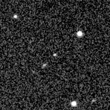 Star field recorded on 2021-08-25