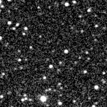 Star field recorded on 2025-09-04