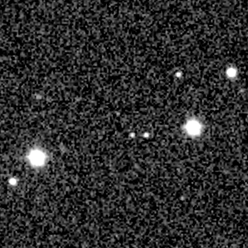 Exposure 5, i filter, 11:08:09 UTC; marker-free star field