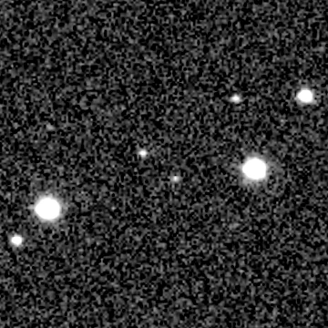 Star field recorded on 2021-07-29