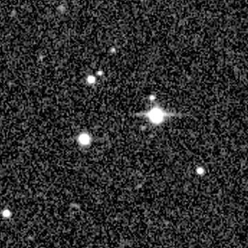 Star field recorded on 2018-11-17