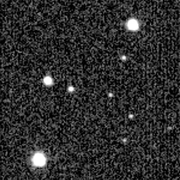 Star field recorded on 2022-12-21