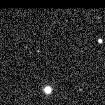 Exposure 2, g filter, 04:07:39 UTC; marker-free star field